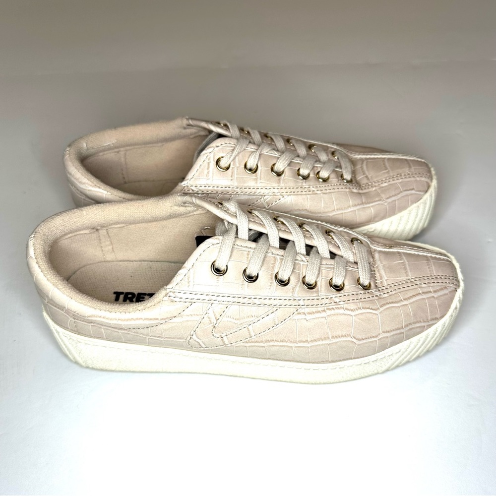 Tretorn Embossed Platform Sneakers